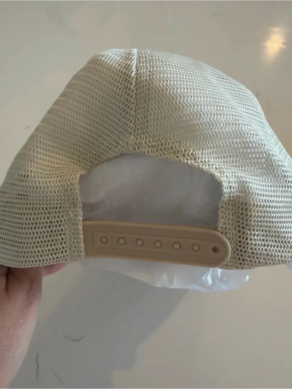 Duluth Minnesota- Tan/ Cream Mesh-Back Cap - Lightweight Casual Hat